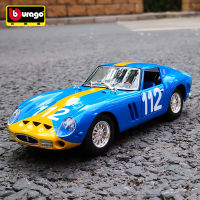 A1:24 Ferrari 250 GTO ล้อแม็กรถสปอร์ตรุ่น D Iecasts โลหะของเล่นติดตามแข่งรถรุ่นเก็บจำลองเด็ก GiftsM