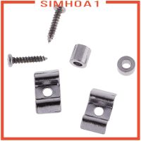 ( Simhoa1 ) 2 ชิ้น Roller String Retainer ต้นไม้พร้อมสกรูสําหรับกีตาร์ไฟฟ้า St