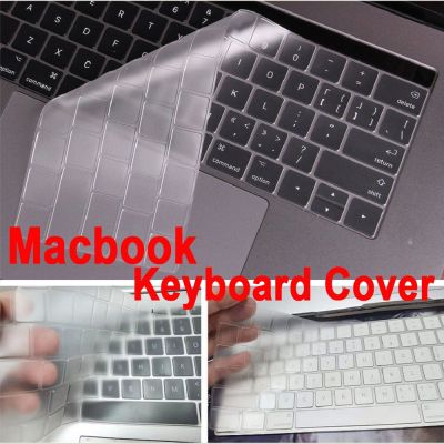 Transparency Keyboard Cover For Macbook Air 13 M2 Pro 13 M1 Pro14 15 16 Retina 11 Silicone Protector Skin Case A2337 A2779 A2681 Keyboard Accessories