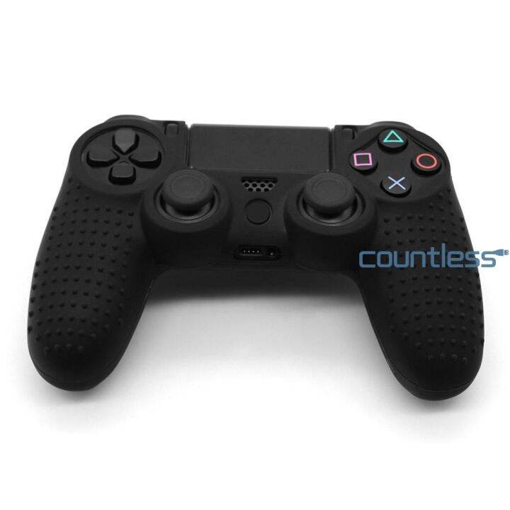 cou-non-slip-soft-silicone-grip-cover-for-ps4-pro-game-controller