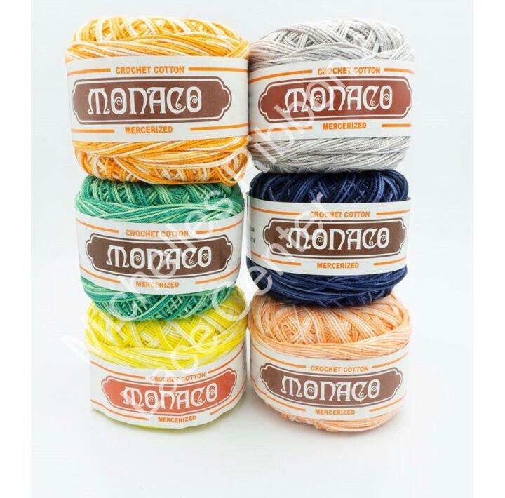 Monaco Monochromatic Crochet Thread (per ball) Lazada PH