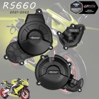 เคสป้องกันเครื่องยนต์รถมอเตอร์ไซค์สำหรับเครื่องยนต์ Aprilia RS 660ฝาครอบแข่ง GB สำหรับเครื่องยนต์ Aprilia RS 660 2021-2022 TUONO 660 2021-2022