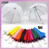 CXXP ของเล่นเด็ก อุปกรณ์เสริมตุ๊กตาอเมริกัน สีสัน ร่มของเล่น ร่มมินิ เกียร์ฝน แต่งตุ๊กตา