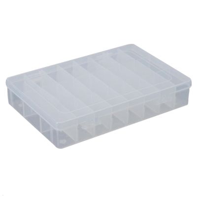 24 Compartments Detachable Transparent Storage Plastic Box For Classification