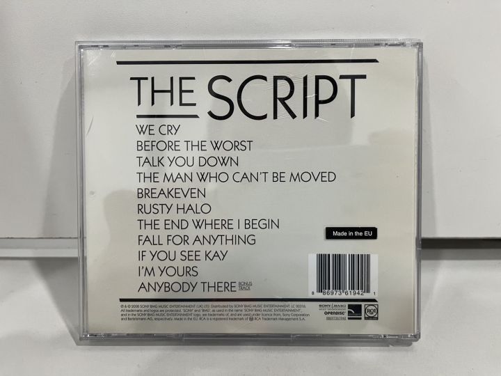 1-cd-music-ซีดีเพลงสากล-the-script-the-script-m3c108