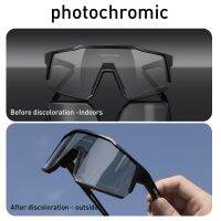 HOT★Kapvoe Photochromic ขี่จักรยานแว่นตากันแดดจักรยานแว่นตา MTB จักรยานแว่นตาป้องกัน Windproof แว่นตา UV400