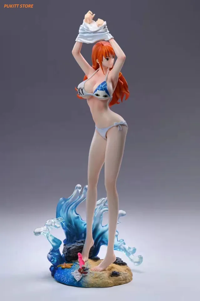 Mô hình Anime One Piece  Mô hình nhân vật Nami cởi được áo tắm 345cm N014   Lazadavn