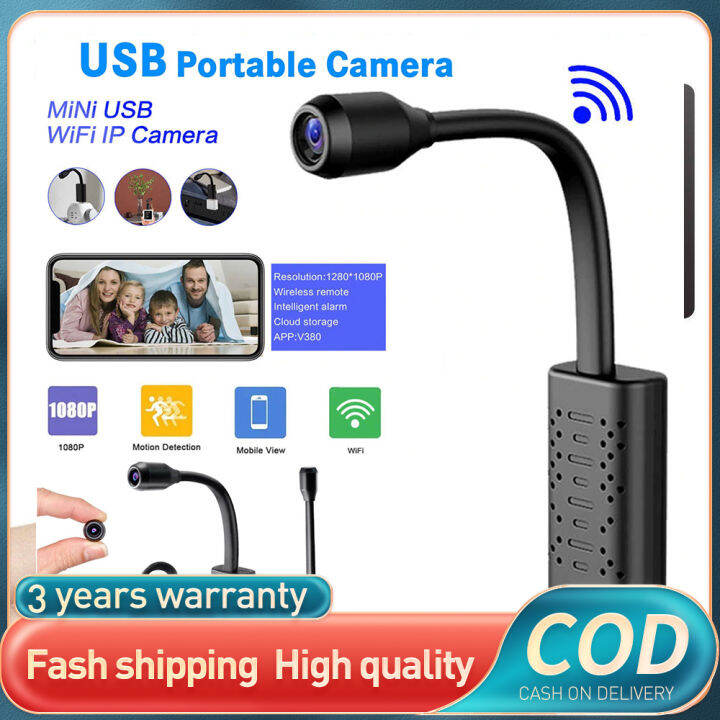 V380 PRO U21 Wifi HD Smart Mini USB IP Camera CCTV Spycam cctv camera