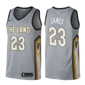 Men Cleveland Cavaliers 23 Lebron James Jersey Black Authentic