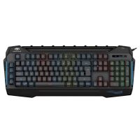 คีย์บอร์ด Gaming E-SPOT ยี่ห้อ MACNUS รุ่น GX630 CONTOUR E-SPORT MASTER LED COLORS รับประกัน 1ปี