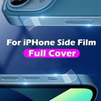 Transparent Side Frame Protector Film Skin Anti- Scratch Border Sticker For iPhone 14 13 Pro Max Mini Plus Side Wrap Stickers