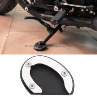 สำหรับ Triumph Bonneville Bobber T100 T120 2016-2020 Moto ขาตั้งด้านข้างแผ่นขยายอุปกรณ์เสริมฝาครอบรองรับเท้า