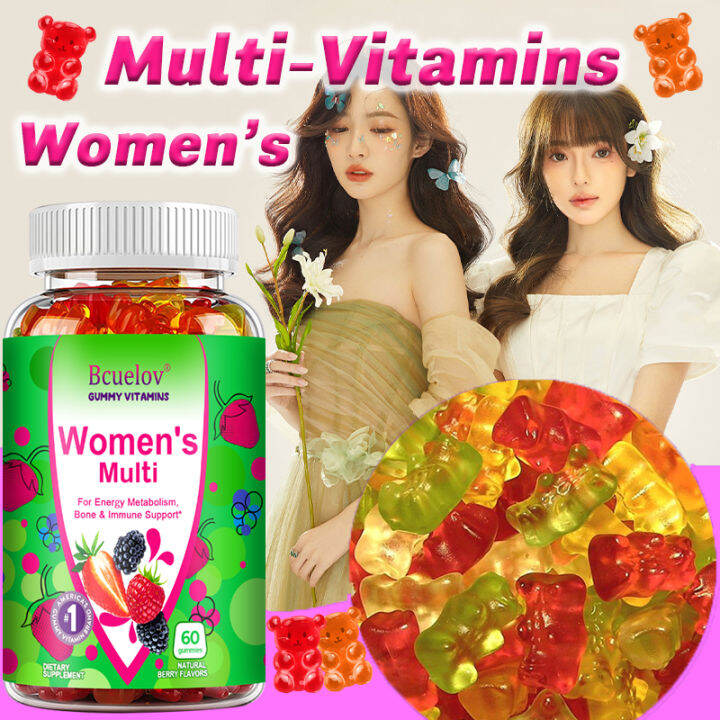 Women's Multivitamin Gummies Boost energy, balance hormones, support