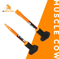 สิ่วก่ออิฐ MUSCLE COW สกัด สิ่ว สกัดหุ้มยาง หัวแหลม สกัดปลายแหลม สกัดปลายแบน สิ่วหน้าแคบ สกัดเหล็ก สกัดหิน สกัดปูน ได้ดีมากๆครับ ขนาด