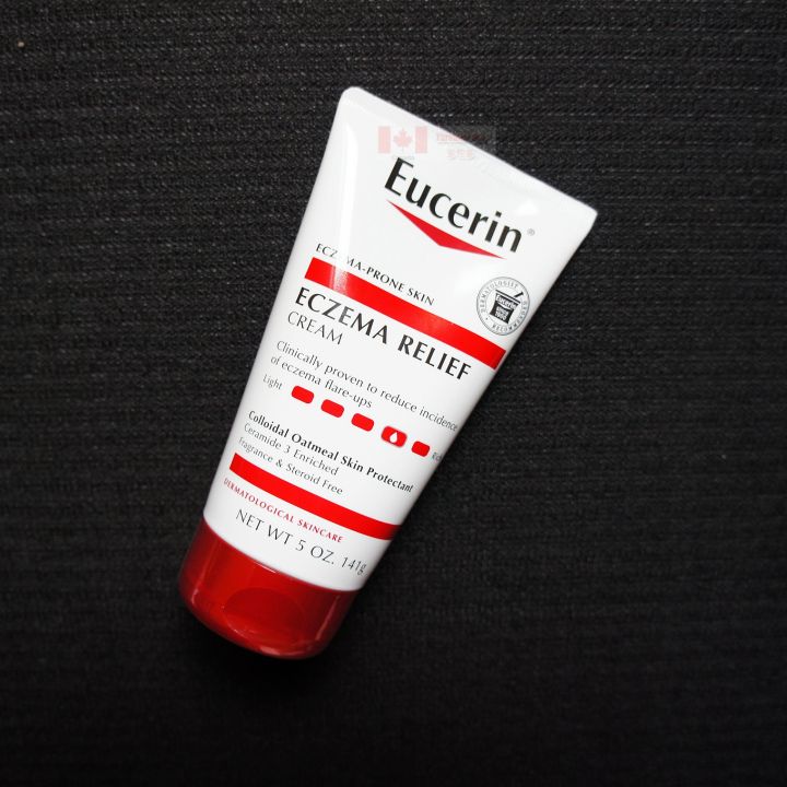 eucerin-shi-ครีมบำรุงผิวบอบบางแพ้ง่ายครีมทาตัวรันโลชั่นทาตัวต่อต้านผิวแห้งไม่มีกลิ่นหอม