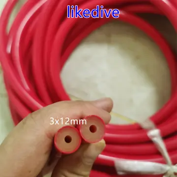 5*10mm Spearfishing Band Rubber Latex Tubing elastic tube Diving fishing  tool 