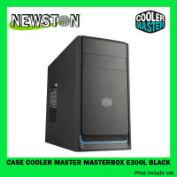 Case (เคส) Cooler Master MasterBox E300L  Black/RED/BLUE