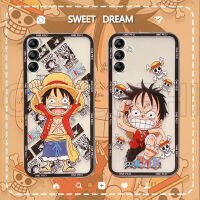 เคสSamsung A05s A05 การ์ตูนน่ารัก อนิเมะสุดฮอต ลายลูฟี่ ใส ซิลิโคนนิ่ม เคสโทรศัพท์ Galaxy A05s A05 เคสมือถือ