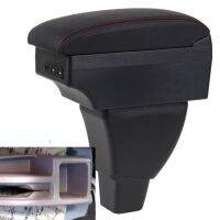 For Pajero Mini Armrest Box Universal Car Center Console Modification Essories Double Raised With USB