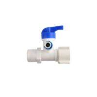 Reverse Osmosis RO Feed Tee Plastic Ball Valve 1/4" 3/8" Hose Quick Coupling 1/2" Male 3 Way Faucet Water Purifier Tap Connector Valves