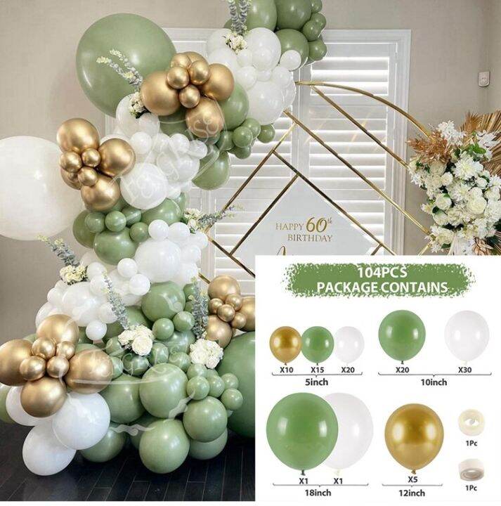 macaron-green-balloon-garland-arch-kit-jungle-safari-theme-birthday-party-decorations-kids-wedding-balloon-baby-shower-boy-decor-balloons