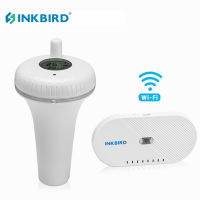 คุณภาพดี INKBIRD ชุดเซนเซอร์อุณหภูมิน้ำ WIFI IBS-P01B เครื่องวัดอุณหภูมิแบบลอยตัวและเกตเวย์ WIFI อุปกรณ์ควบคุมสัญญาณไวร์เลสสะพานอัจฉริยะ