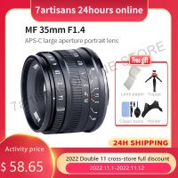 7artisans 7 artisans 35mm F1.4Mark II Aps-c Prime Lens for Sony E A6600 6500/Fuji XF/Canon EOS-M M50 /M4/3mount EM-10III/Nikon Z