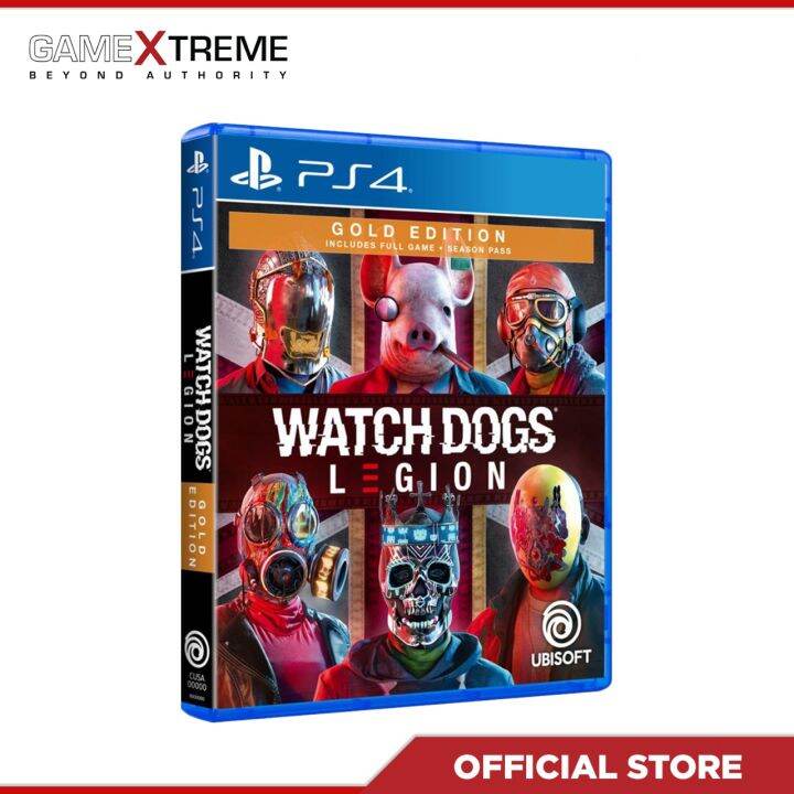 Playstation 4 Watch Dogs Legion Gold Edition R3 Lazada PH