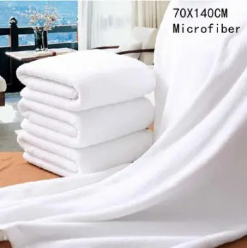 Amor 1PC Cotton Bath Towel Plain Water Absorbent 70*140cm