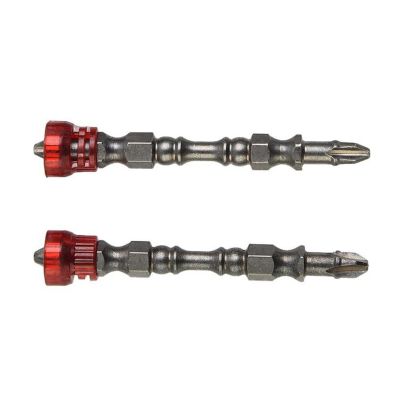2PCS Alloy Steel Double-Headed Cross Bit 65mm Long For Electric Hand Drill Screwdriver For Hand Drill Electric Screw Air Batch Screw Nut Drivers