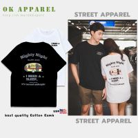 เสื้อยืด ️พร้อมส่ง️เสื้อยืดคอกลม  สกรีนลาย รถบัสเหลือง -​Street apparel ผ้านำเข้าCotton USA แท้ 100%