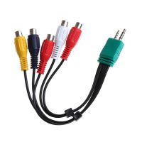 3.5mm 2.5mm 5RCA Audio Video AV Component Adapter Cable For Samsung LED LCD TV