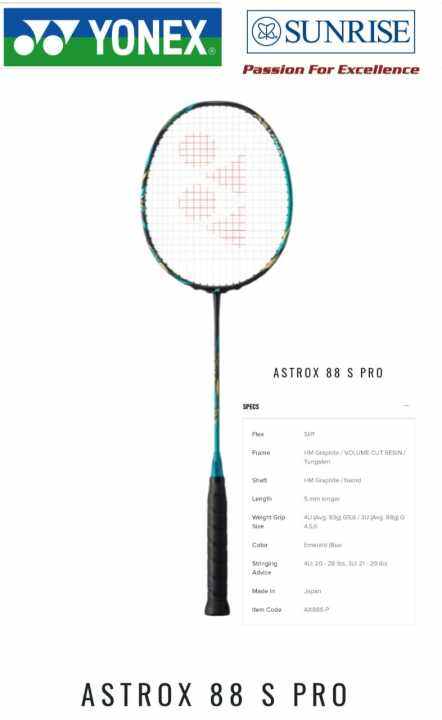 YONEX ASTROX 88 S PRO Raket Badminton | Lazada Indonesia