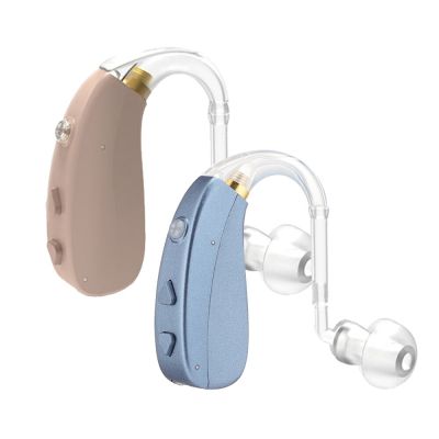 ZZOOI Rechargeable Digital Hearing Aid BTE Hearing Aid For Deaf Elderly Sound Amplifier Wireless Headphones Noise Reduction Ear Care