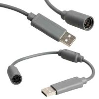 [Vktech] อะแดปเตอร์แปลงสายควบคุมพีซีสายเคเบิลพอร์ต USB สำหรับ Xbox 360ใหม่