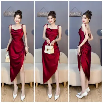 ĐẦM 2 DÂY DÁNG A ZAREEN DAX54