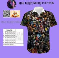 Movie and video game 2023 Summer and Autumn Hawaiian Shirt High quality, unisex, size S-3XL