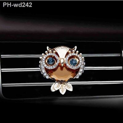 Owl Style car air freshener perfume bottle diffuser in the car auto Air conditioner outlet vent air Perfume clip