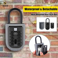 Key Lock Box Keys Safe Storage Security Combination Lock Box with 4 Digit Combination