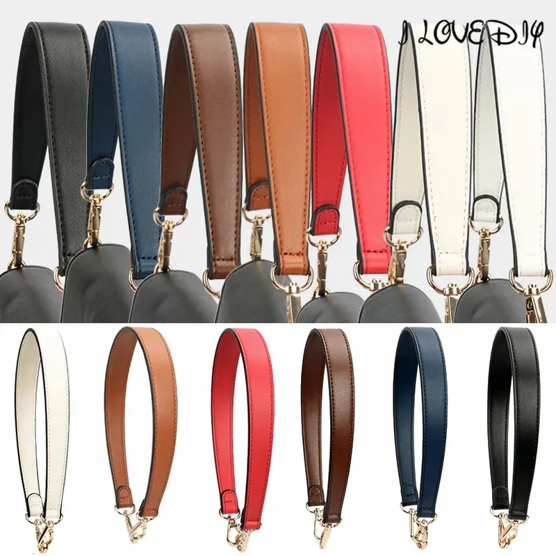 Genuine Leather Bag Strap Handbags Handles For Handbag Short Bag