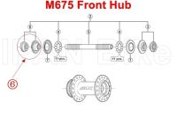 Shimano Deore M595 M615 Slx M675 M7000หน้าหลังเกียร์เพลาฮับ M675กรวยศูนย์กลางเครื่องมือซ่อมแซมดุมเกียร์เพลาฮับ