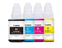 หมึกเติมCanon 790 BKCMYแคนนอน ink หมึกอิงค์เจ็ท 4สี CMYK สีละ 1 ขวด_ไม่มีกล่อง 4 ขวด ใช้กับ Canon G Series ทุกรุ่น