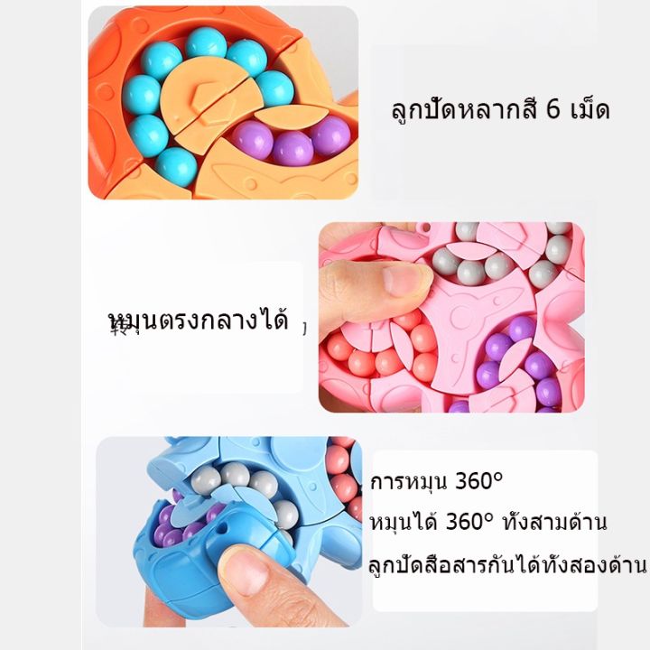 maiya-ราคาถูก-ของเล่นเพื่อการศึกษา-ของเล่นสำหรับเด็ก-ฝึกพัฒนาการสมอง-ลูกบาศก์รูบิค-ฟิดเจดสปินเนอร์-เมจิกคิวบ์-ของเล่นสำหรับเด็ก-สปินเนอร์-หลากสีสัน