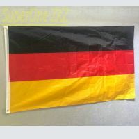 ZXZ 90X150CM Polyester black red yellow de deu german Deutschland germany flag hanging polyester 2 x 3 feet German flag