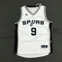 High qual 2022 New Original ◇ Most Popular 【On Sale】Original NBA͛ Basketball San Antonio Spurs 9 Tony Parker Heat Pressed Retro Swingman Jersey