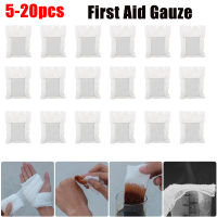 20-5Pcs Self-Adhesive Elastic First Aid Bandage Life-Saving Emergency Treatment บรรจุภัณฑ์สูญญากาศ Gauze ม้วน Health Care