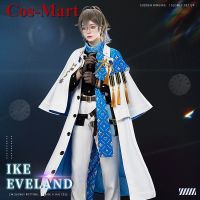 Cos Mart Anime Vtuber Nijisanji Luxiem Ike Eveland Cosplay Costume Handsome Battle Uniforms Activity Party Role Play Clothing Cosplay☃◕