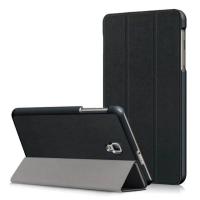 【Aishang electronic】ปลอกแบบพับทบบางพิเศษเคสหนัง PU สุดหรู,ปลอก Casing Tablet ปากกา T385 T380 8.0นิ้ว