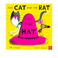 Original English version of the cat and the rat and the hat childrens English Enlightenment picture book picture story book nosy crow beaked bird produced with official audio