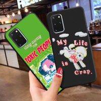 ❍ Funny Art Dog phone Case For Samsung A51 A71 A50 A70 S20 FE S8 S9 S10 Plus S20 A7 Fine Line Styles My Life is Crap Silicone CASE